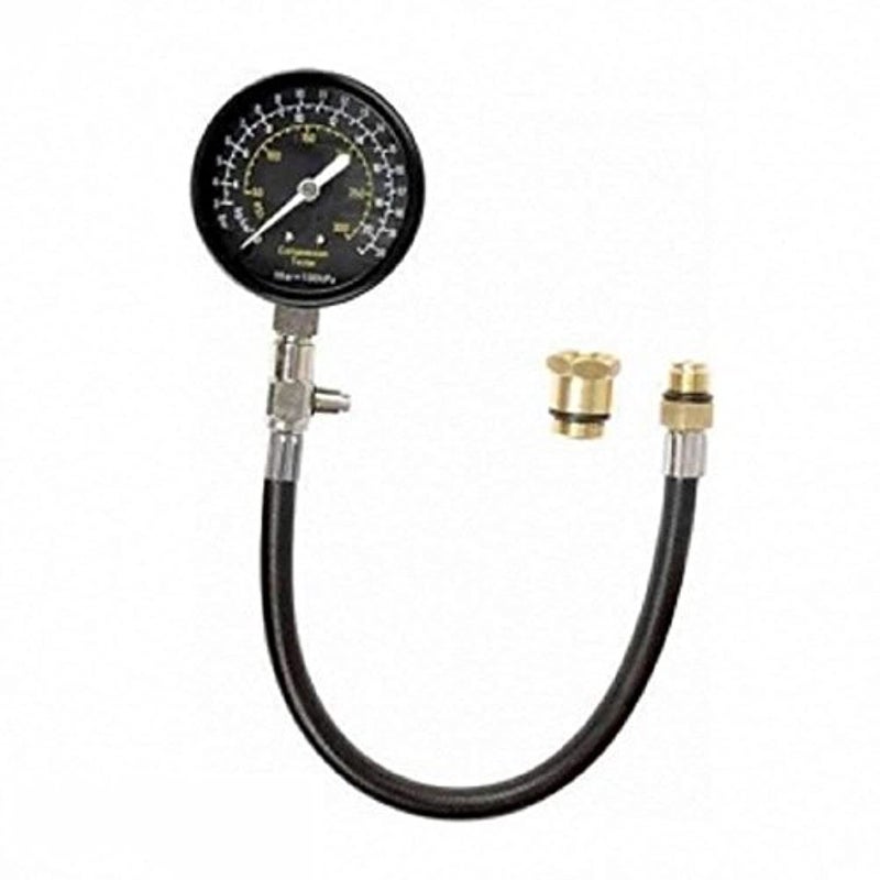 J&R Quality Tools Engine Compression Tester Testing Gauge Gage Check Test Tool Kit - Image 2